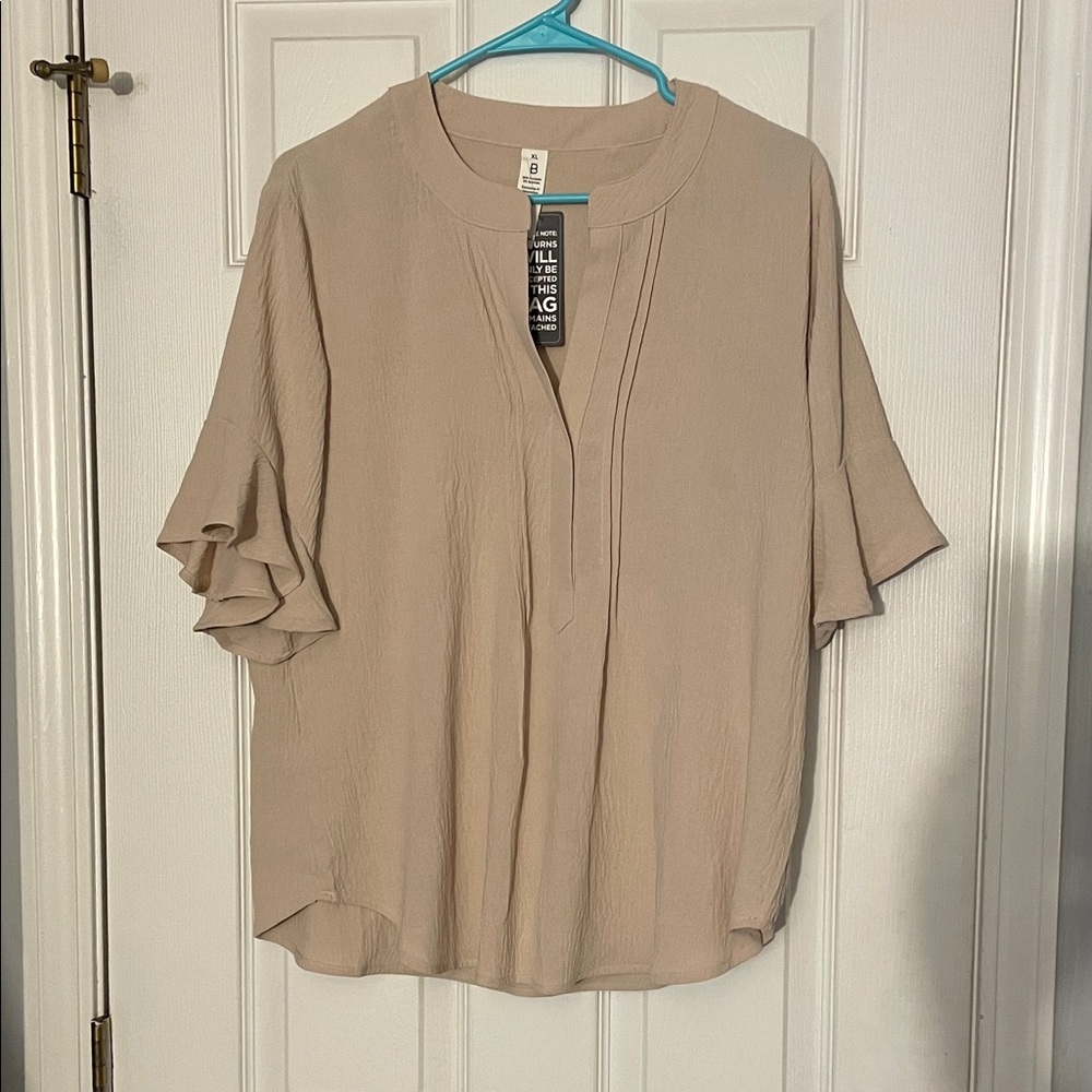 Beige Blouse